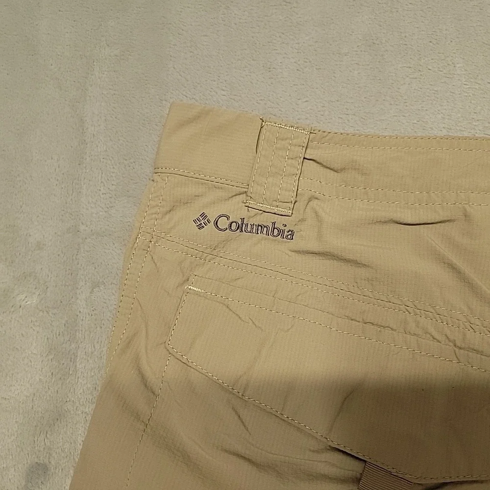 Columbia Cargo Pants Men 32x30 Silver Ridge Convertible Hiking Fishing Utility.